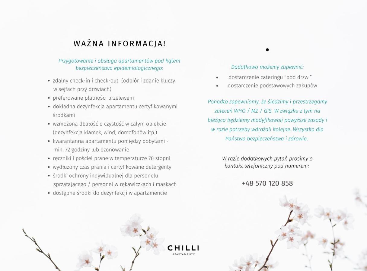 Chilliapartamenty - Blizej Morza - Vanilia Kolobrzeg Dış mekan fotoğraf